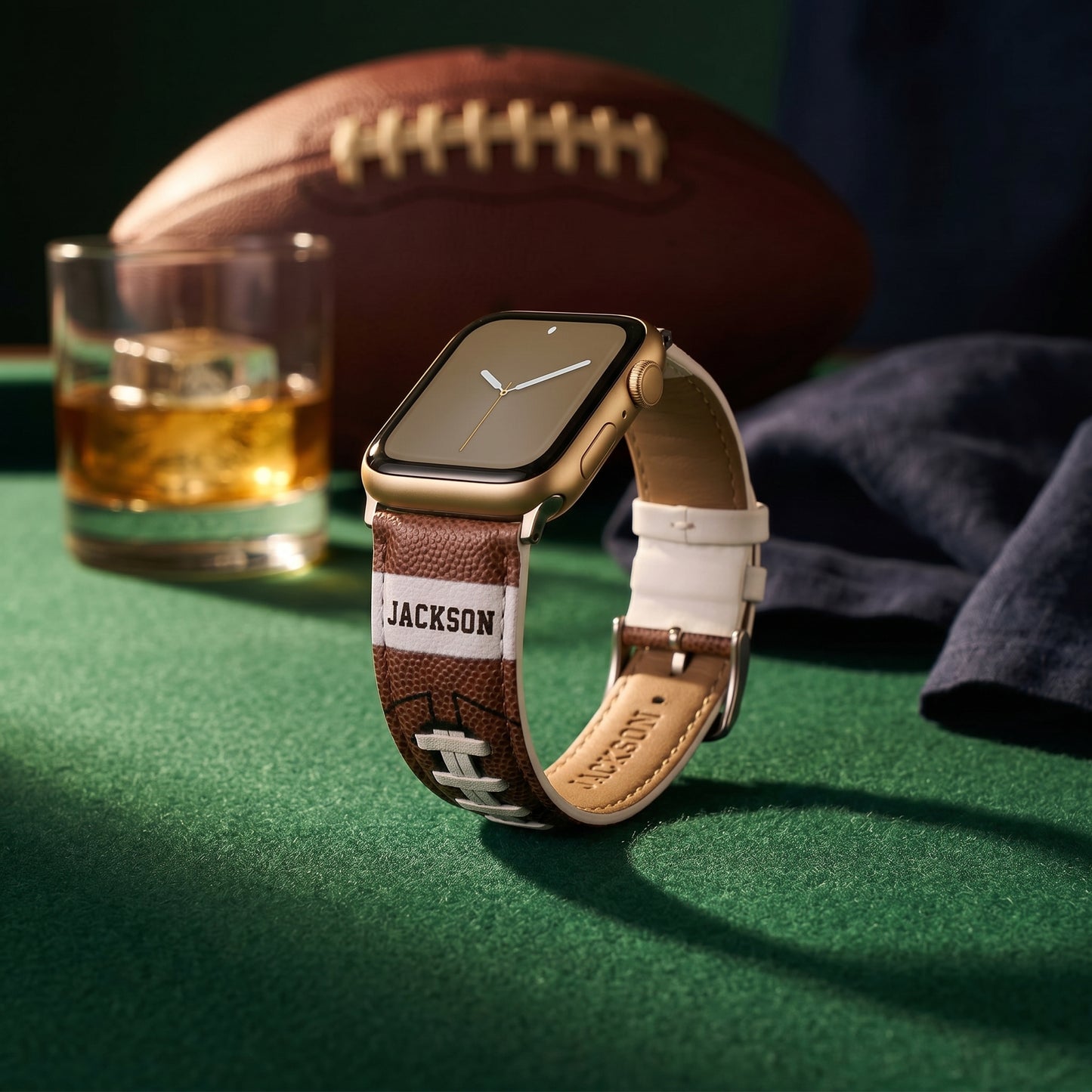 Personalized Baseball/Football Band for Apple Watch