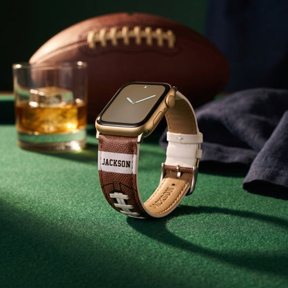 Personalized Baseball/Football Band for Apple Watch
