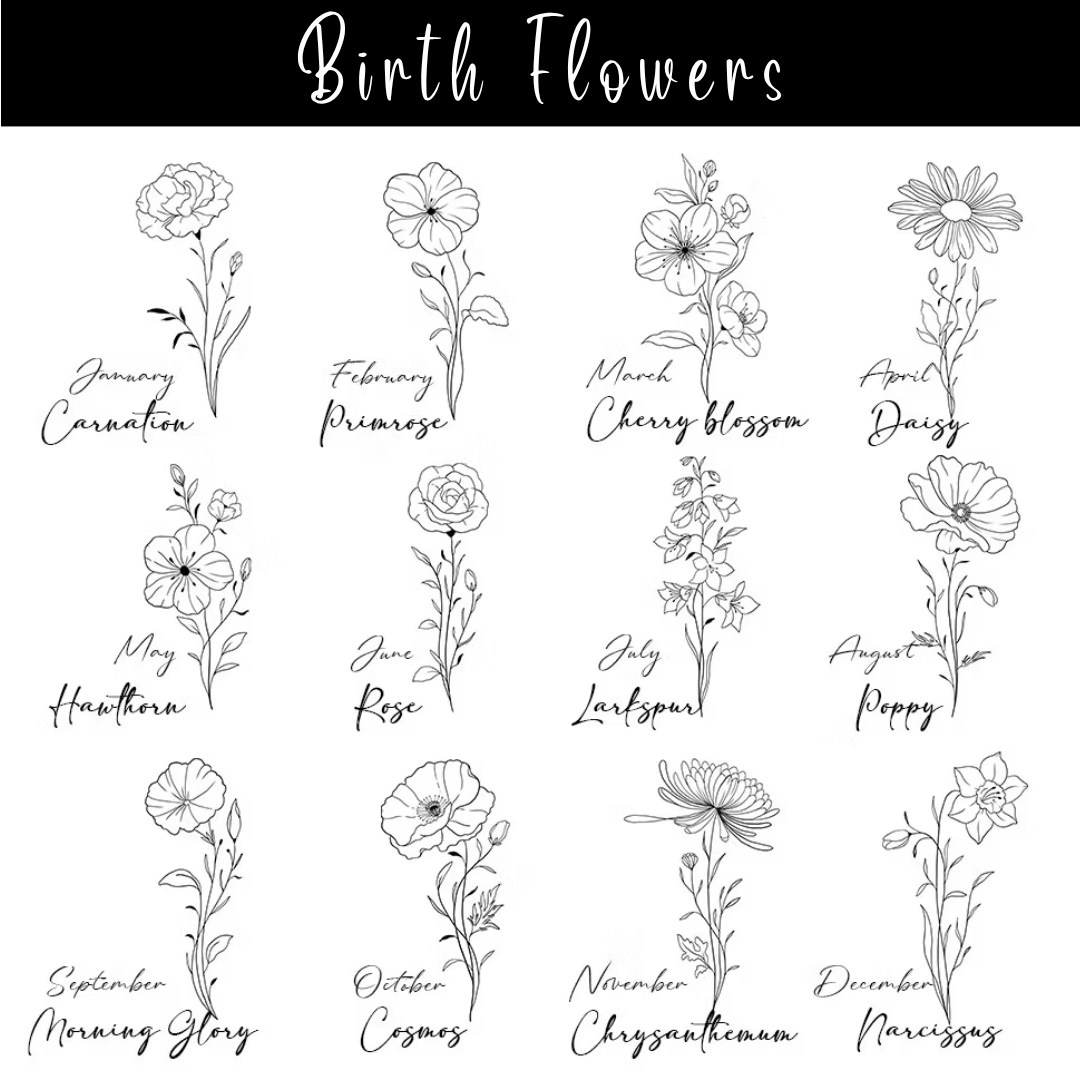 Personalisiertes Geburtsblumen-Gebetsjournal | Christliches Bibelstudien-Notizbuch aus Leder, Dankbarkeitstagebuch für Frauen | Geschenk zum Geburtstag oder Muttertag