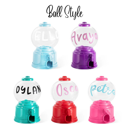 Personalized Candy Dispenser with Name