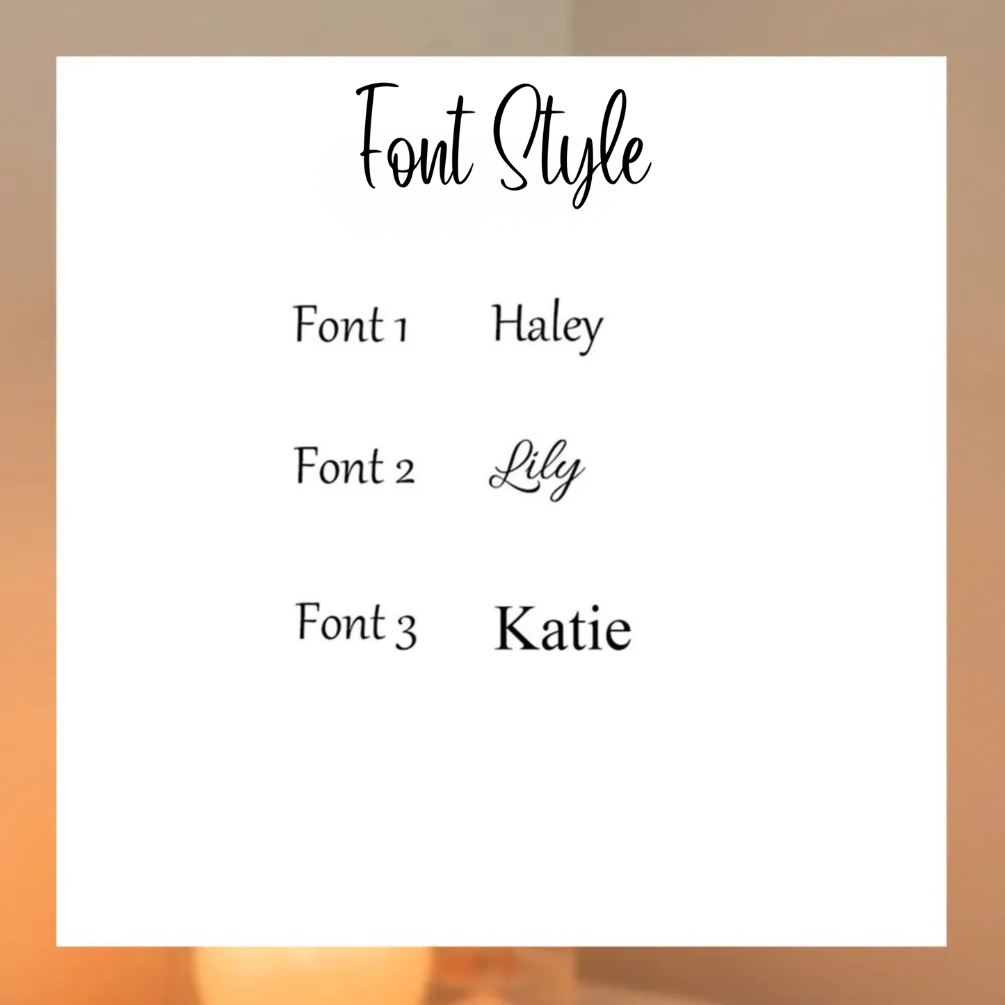 Personalized Name & Birth Flower Ring