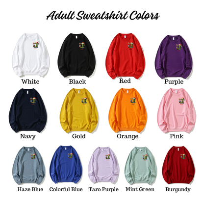 Custom Initial Family Christmas Sweatshirt