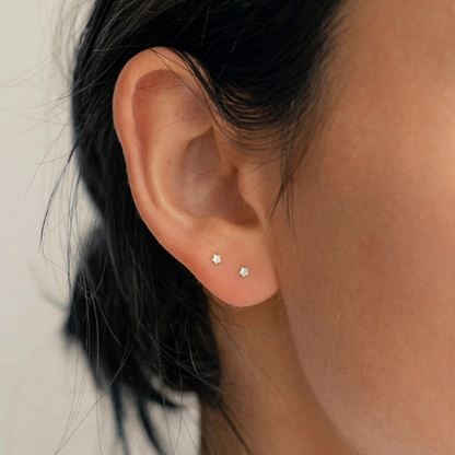 Mini Star Earrings