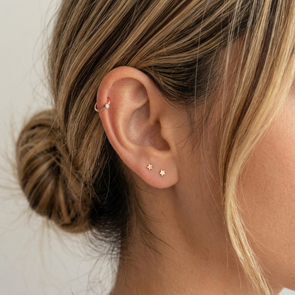 Mini Star Earrings