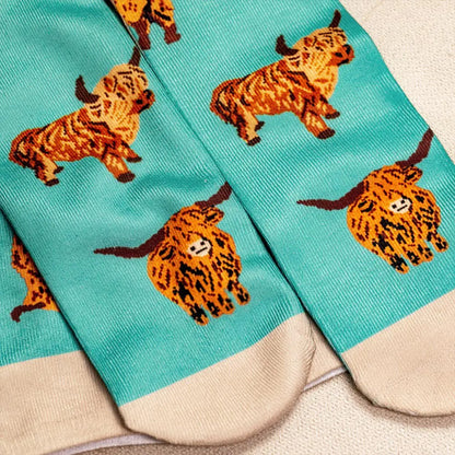 Highland Cow Socks