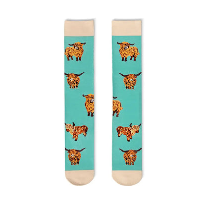 Highland Cow Socks