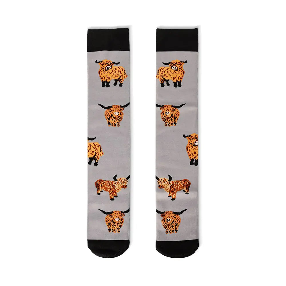 Highland Cow Socks