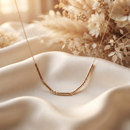 Custom Morse Code Necklace