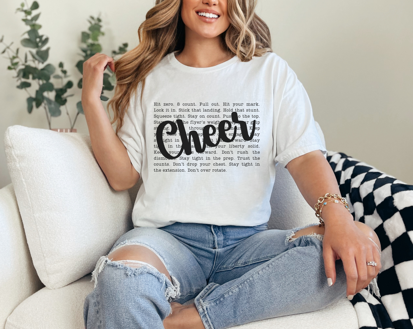 Cheer Motivation Sweatshirt and T-Shirt