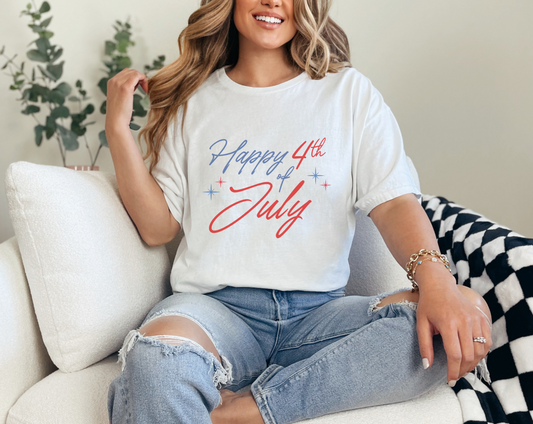 Happy 4th of July Graphic T-Shirt