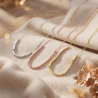 Custom Morse Code Necklace