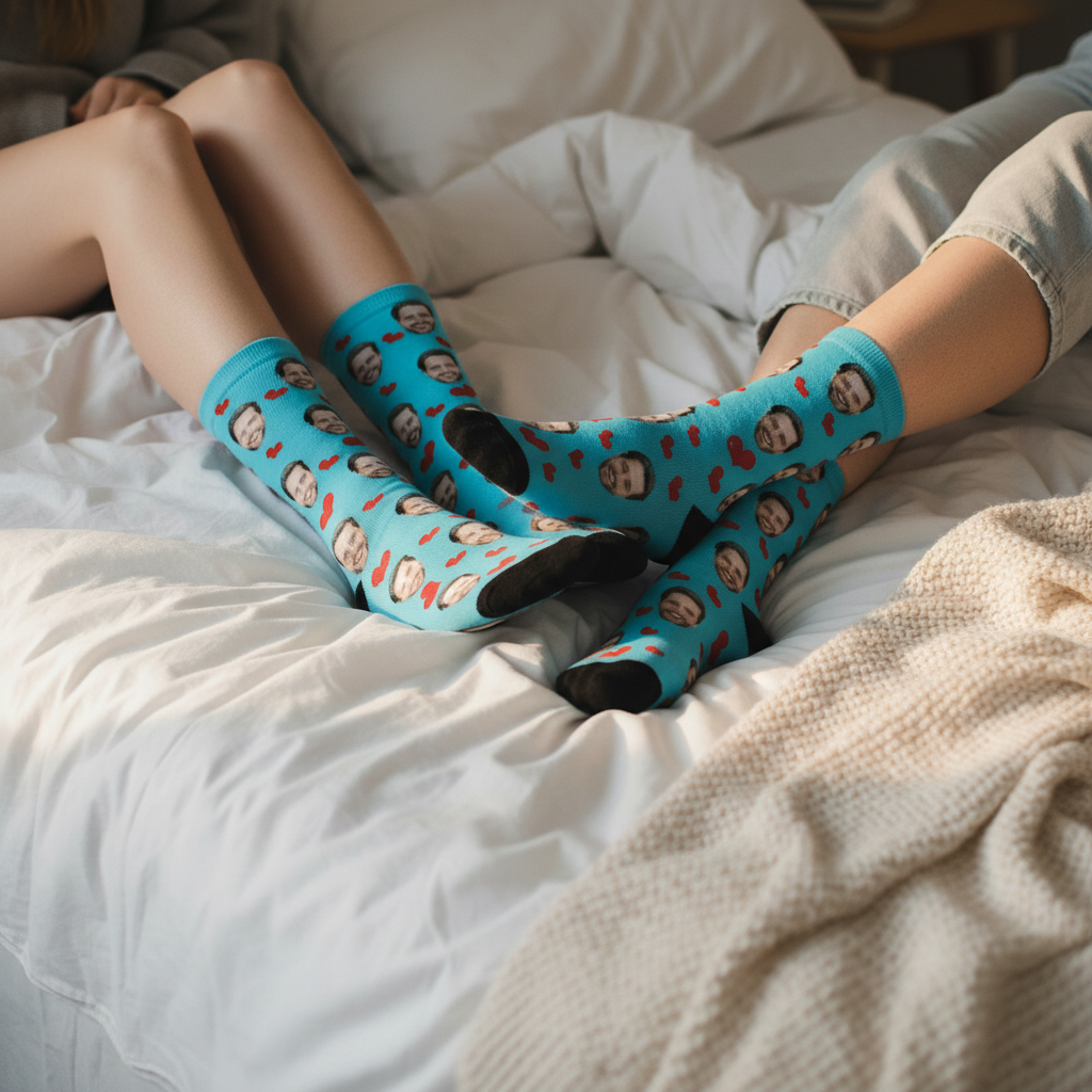 Custom Photo Pet Crew Socks