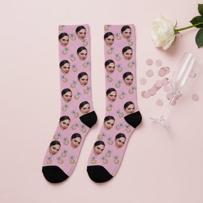 Custom Photo Pet Crew Socks