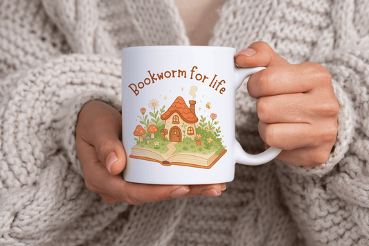 Bookworm For Life 11oz Ceramic Mug