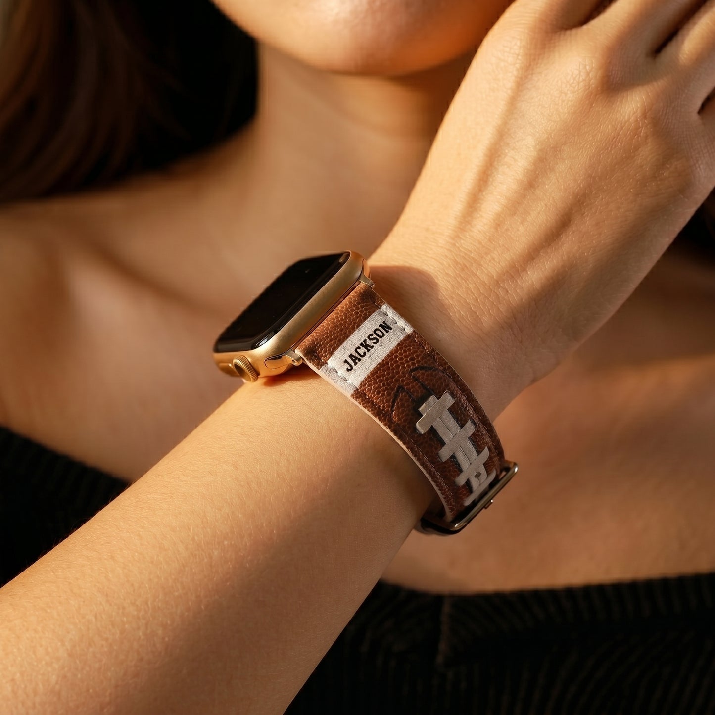 Personalized Baseball/Football Band for Apple Watch