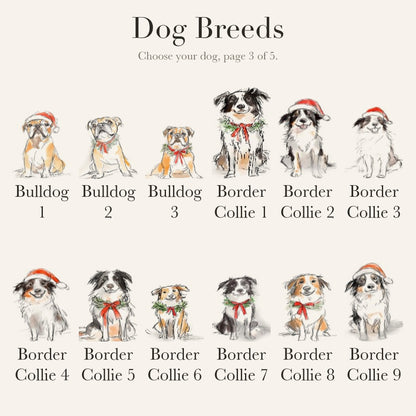 Dog breed chart