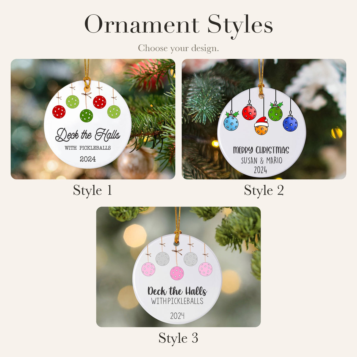 Ornament style chart