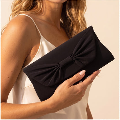 Personalized Bow Tie Clutch with Custom Photo