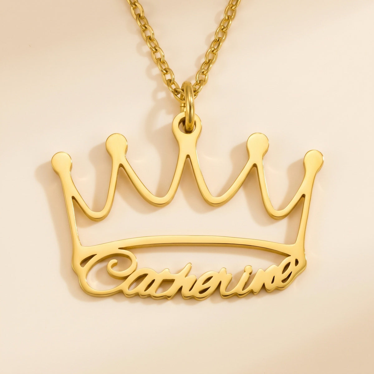 Crown Name Necklace, photo 1