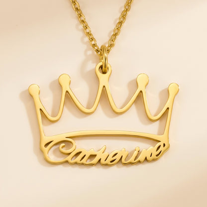 Crown Name Necklace, photo 1
