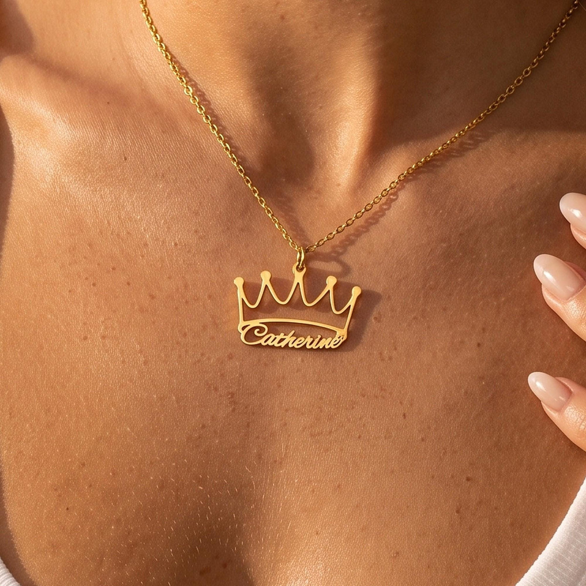 Crown Name Necklace, photo 2