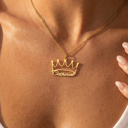 Crown Name Necklace, photo 2