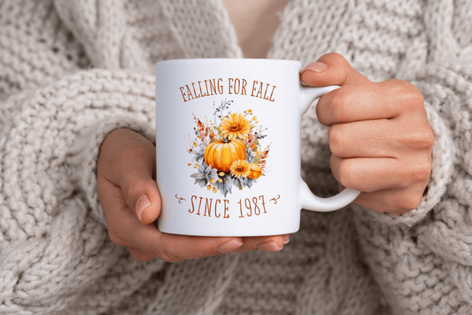 Falling for Fall Custom Year 11oz Ceramic Mug
