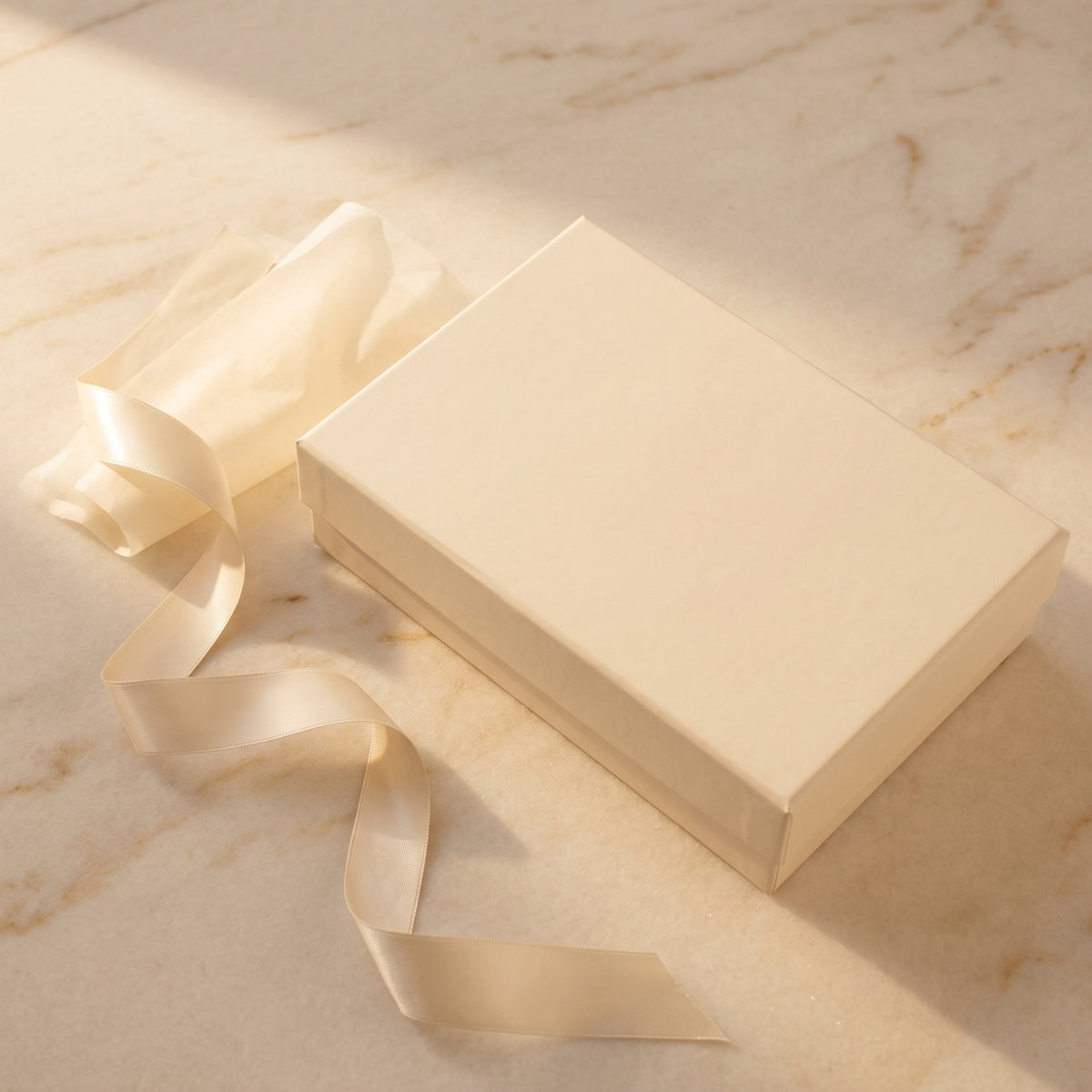 Free surprise gift in a cream Bella Olivia gift box