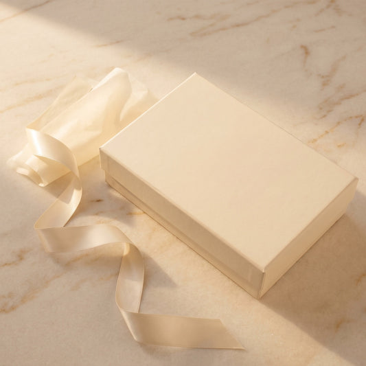 Free surprise gift in a cream Bella Olivia gift box