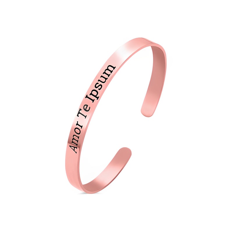 Custom Engraved Adjustable Bangle
