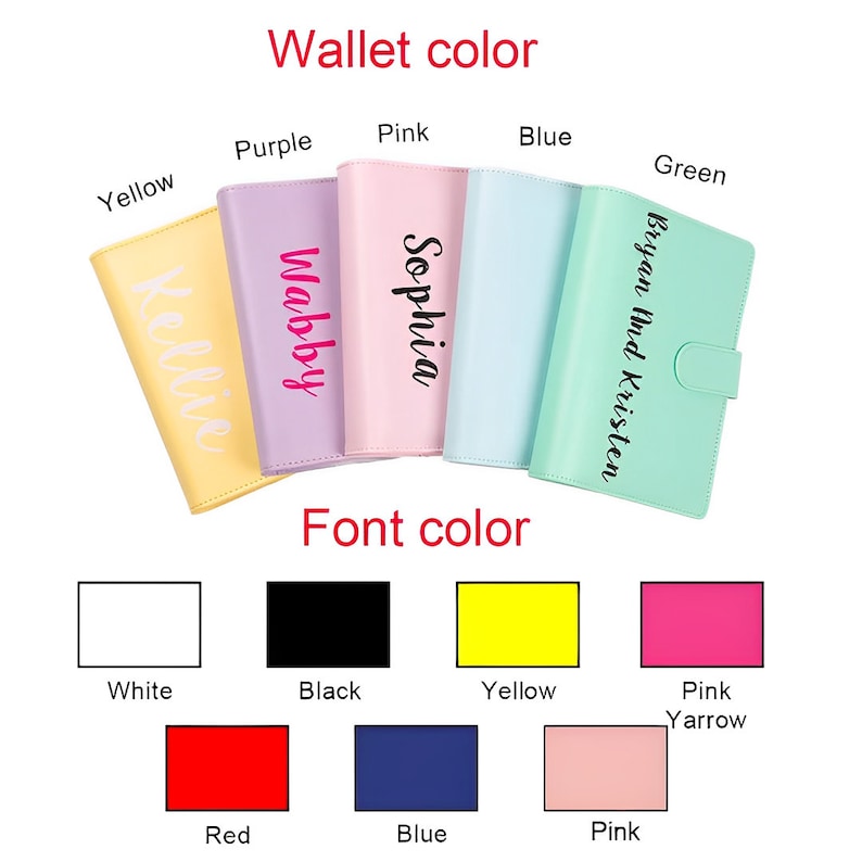 Custom Cash Envelope System Budget Binder