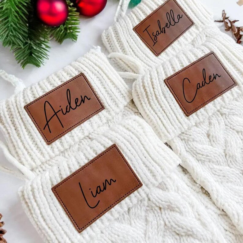 Personalized Family Name Christmas Stockings