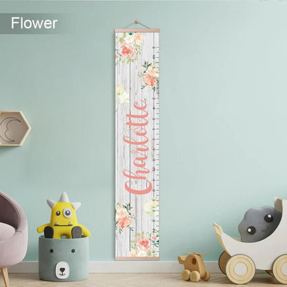 Growth Chart for Kids with Custom Name