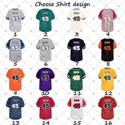 Customized Baseball Jersey Decoration Painting