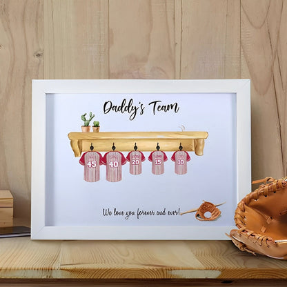Customized Baseball Jersey Decoration Painting