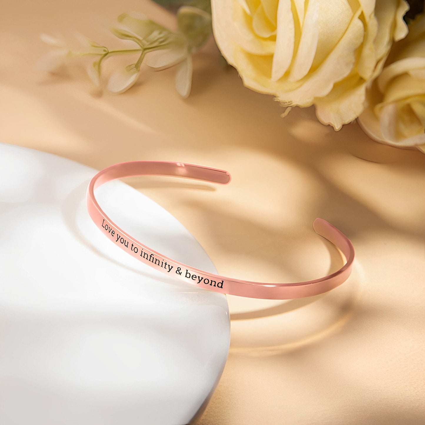 Custom Engraved Adjustable Bangle