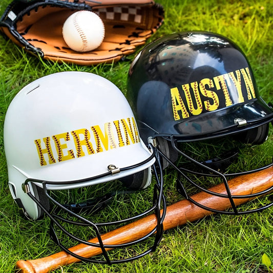 Custom Name Softball/Baseball Helmet Decal for Kids