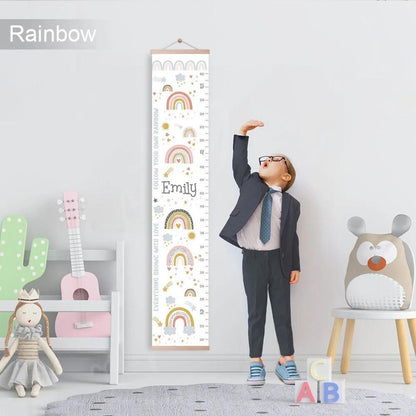 Growth Chart for Kids with Custom Name