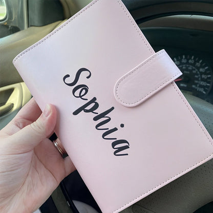 Custom Cash Envelope System Budget Binder