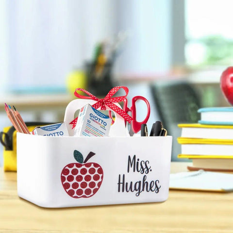 Personalized Teacher Desk Organizer