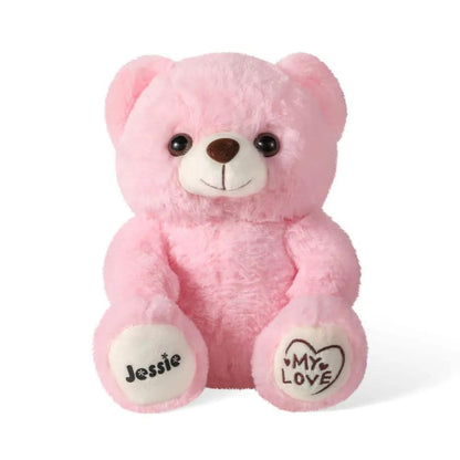 Personalized Ballerina Plush Bear with Name and Custom Text