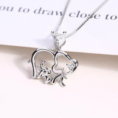 Customized Birthstone Elephant Necklace