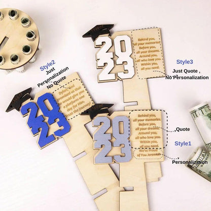 Graduation Money Holder with Custom Message and Year