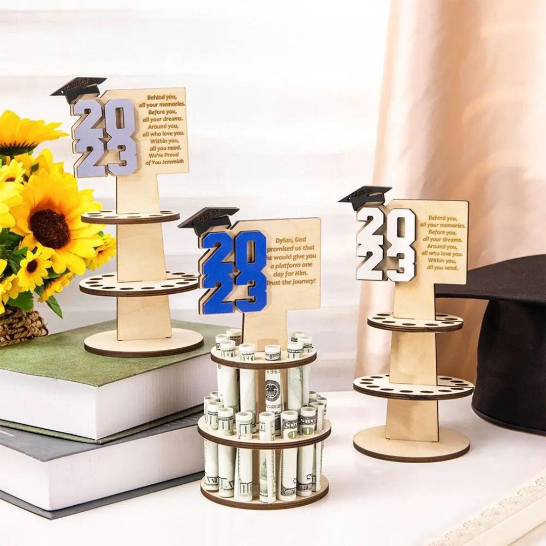 Graduation Money Holder with Custom Message and Year