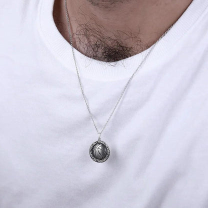 Personalized Basketball Necklace
