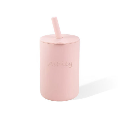 Custom Name Baby Silicone  Sippy Cups