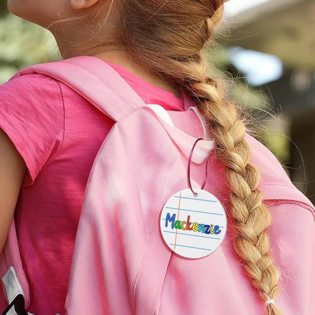 Personalized Kid's Name Bag Tag
