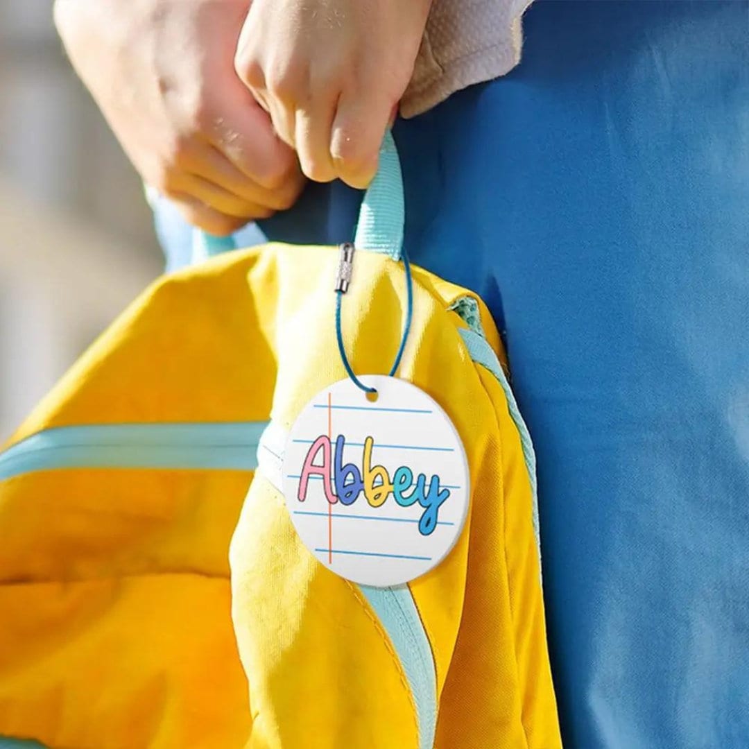 Personalized Kid's Name Bag Tag