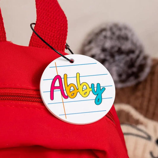 Personalized Kid's Name Bag Tag