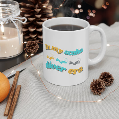 In my Scuba Diver Era 11oz Ceramic Mug